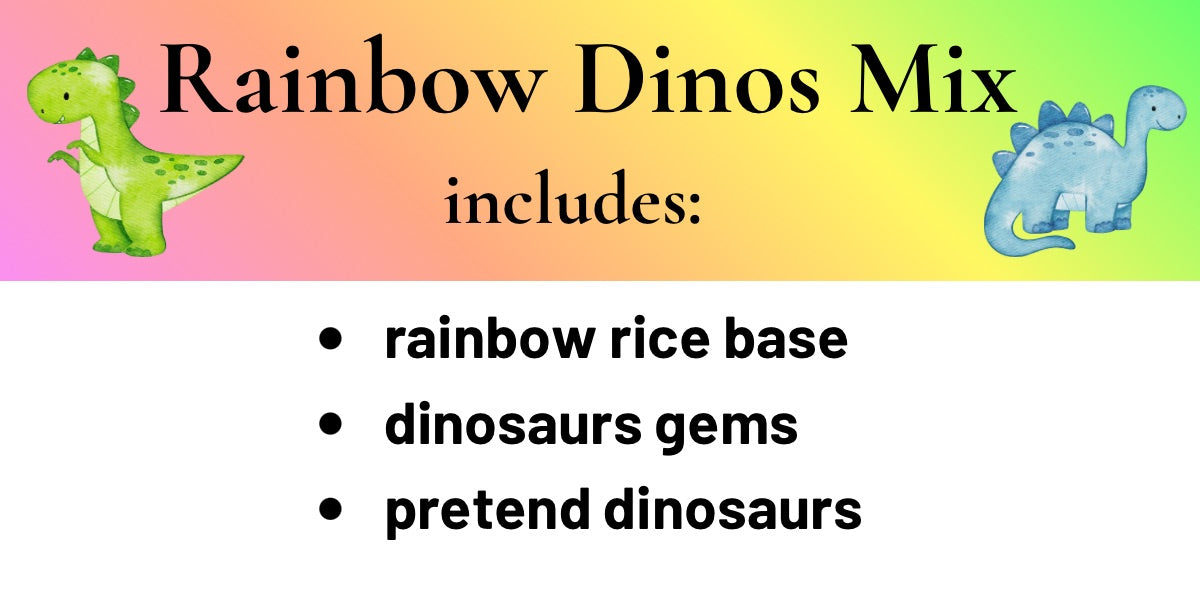 Rainbow Dino Mix