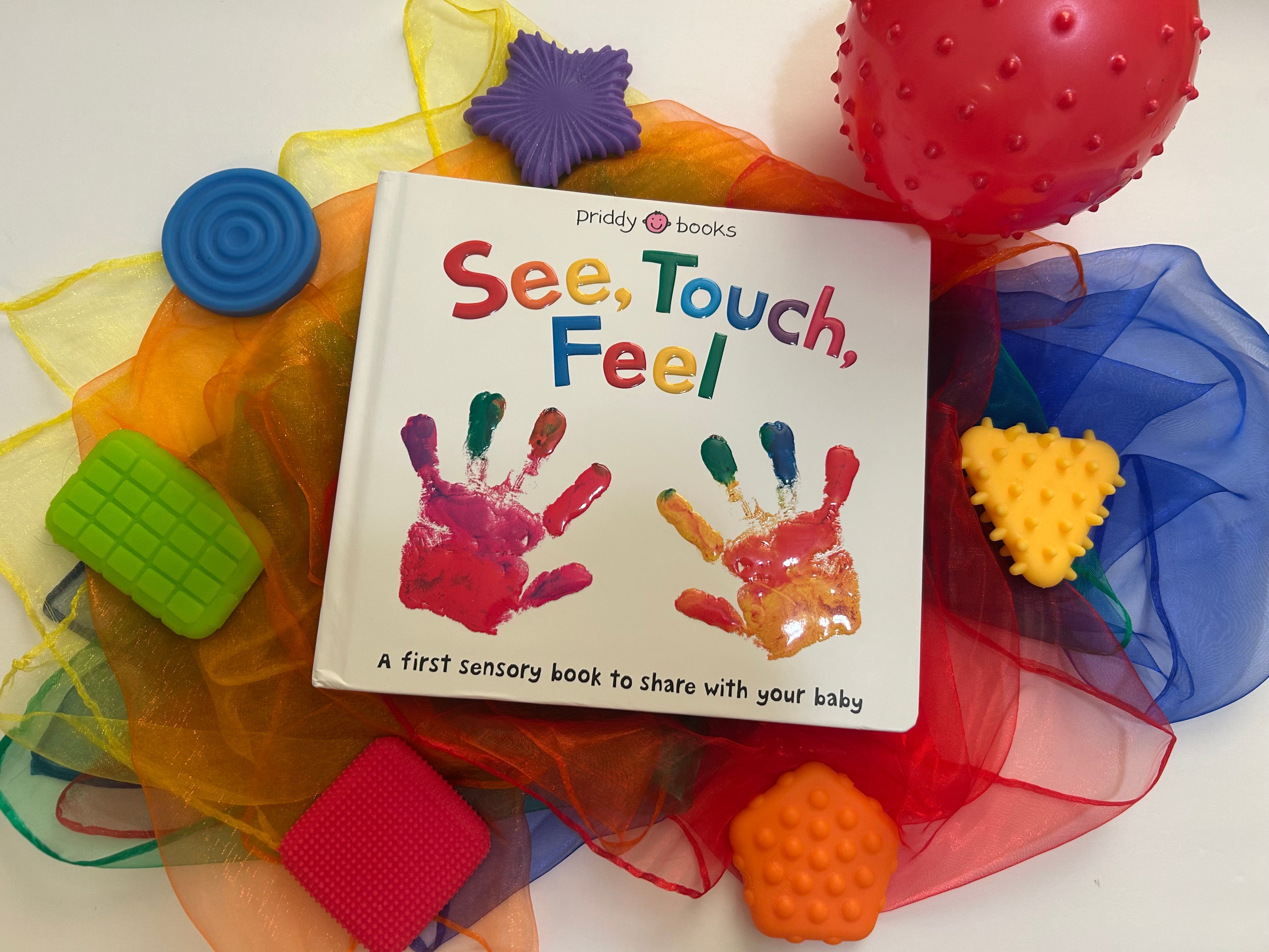 Rainbow Sensory Baby Gift Set