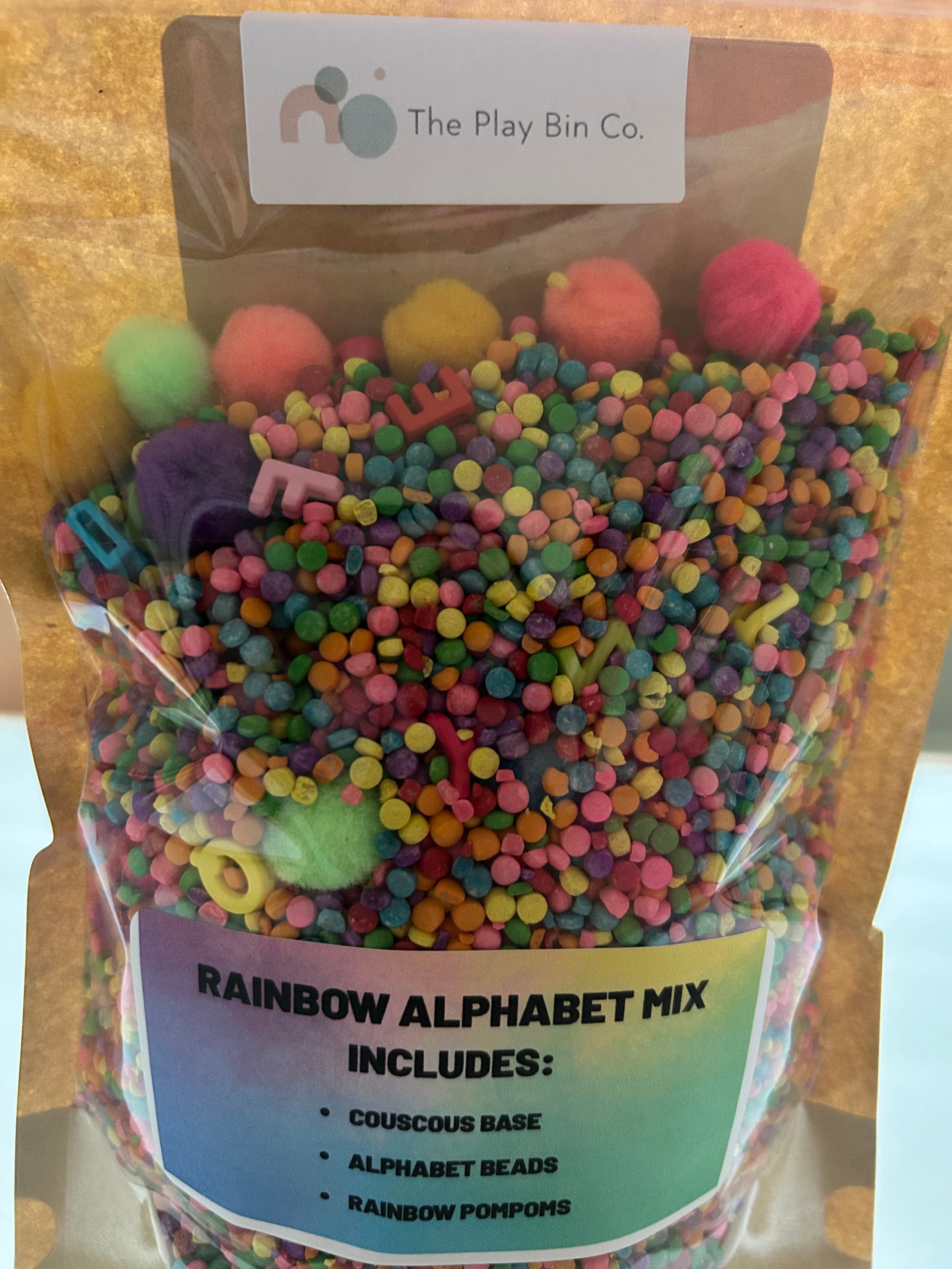 Rainbow Alphabet Mix