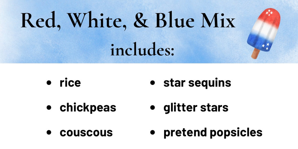 Red, White, & Blue Mix